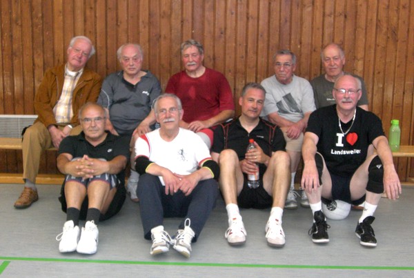 TGS-Faustball-Mannschaft im Mai 2013